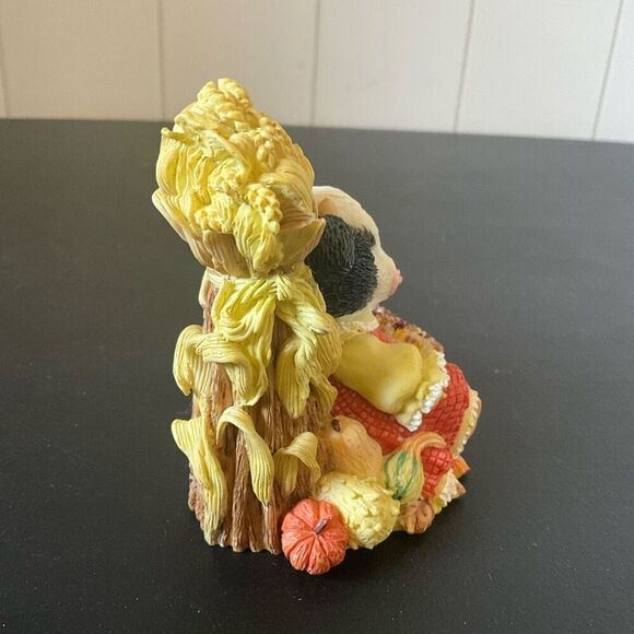 1995 Marys Moo Moos Cow Collectible Figurine The Cows In The Corn 142840 - Picture 2 of 8